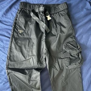 Prada unisex nylon pants size (m)